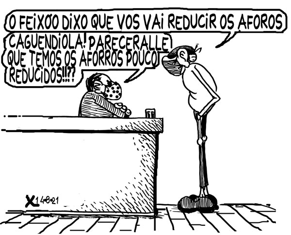 Viñeta de O Carrabouxo do 14 de agosto de 2021