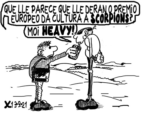 Viñeta de O Carrabouxo do 13 de setembro de 2021