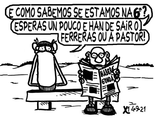 Viñeta de O Carrabouxo do 14 de setembro de 2021