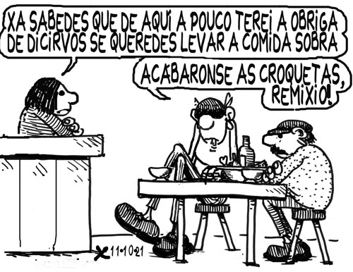 Viñeta de O Carrabouxo do 11 de outubro de 2021