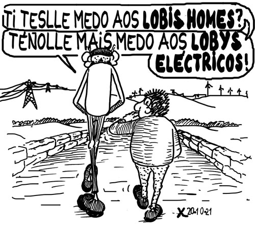 Viñeta de O Carrabouxo do 20 de outubro de 2021