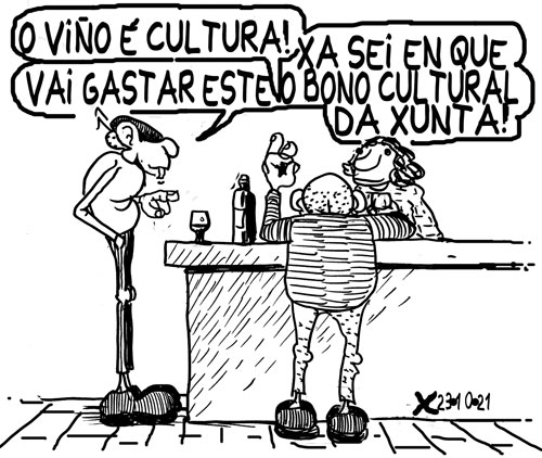 Viñeta de O Carrabouxo do 23 de outubro de 2021