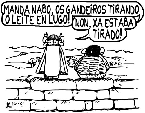 Viñeta de O Carrabouxo do 11 de novembro de 2021