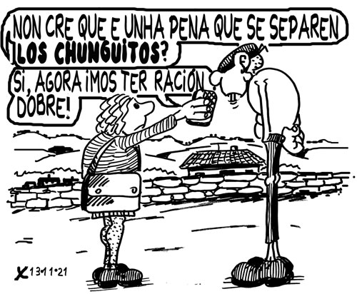 Viñeta de O Carrabouxo do 13 de novembro de 2021