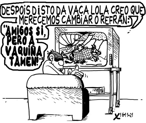 Viñeta de O Carrabouxo do 16 de novembro de 2021