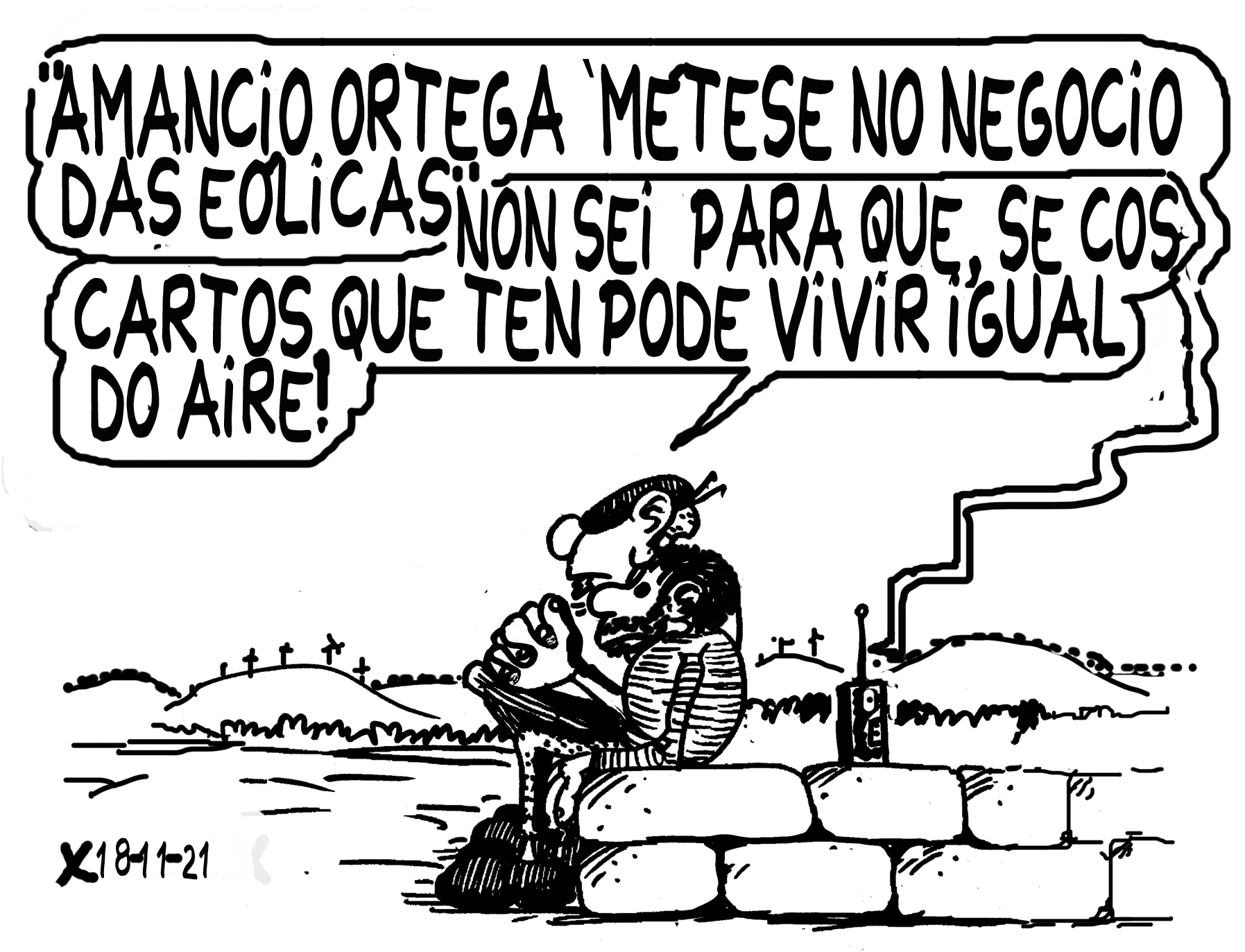 Viñeta de O Carrabouxo do 18 de novembro de 2021