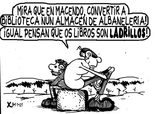 Viñeta de O Carrabouxo do 8 de novembro de 2021