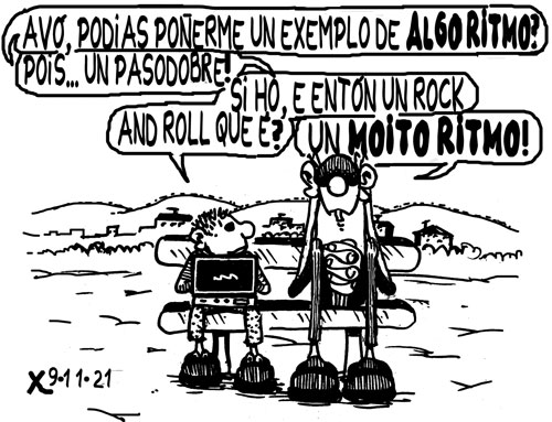 Viñeta de O Carrabouxo do 9 de novembro de 2021