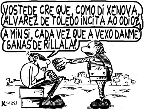 Viñeta de O Carrabouxo do 1 de decembro de 2021