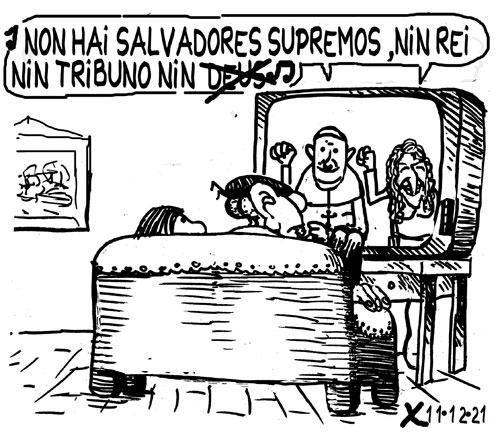 Viñeta de O Carrabouxo do 11 de decembro de 2021