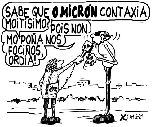 Viñeta de O Carrabouxo do 14 de decembro de 2021