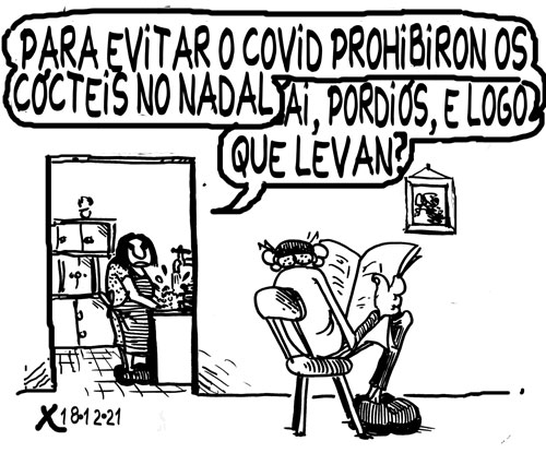 Viñeta de O Carrabouxo do 18 de decembro de 2021