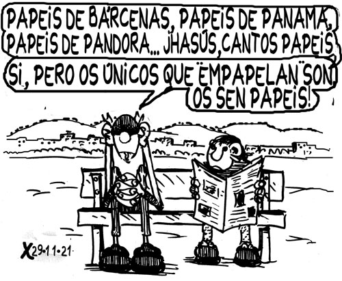 Viñeta de O Carrabouxo do 29 de novembro de 2021