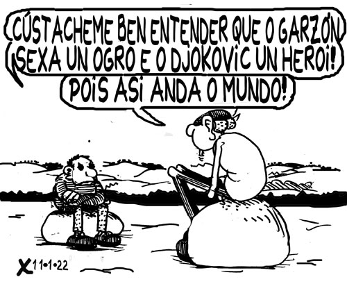 Viñeta de O Carrabouxo do 11 de xaneiro de 2022