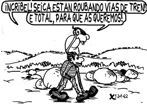 Viñeta de O Carrabouxo do 12 de xaneiro de 2022