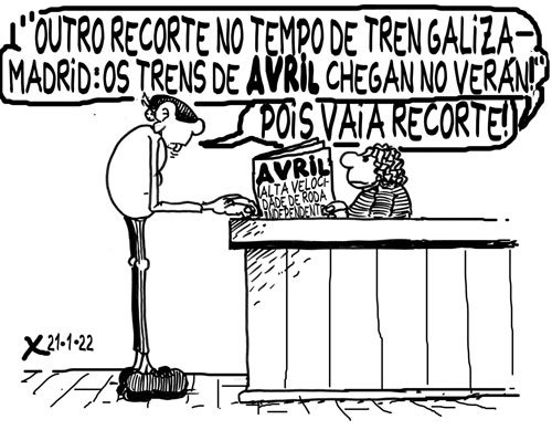 Viñeta de O Carrabouxo do 21 de xaneiro de 2022