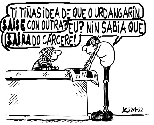 Viñeta de O Carrabouxo do 22 de xaneiro de 2022