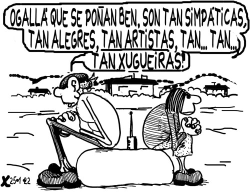Viñeta de O Carrabouxo do 25 de xaneiro de 2022