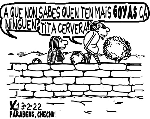 Viñeta de O Carrabouxo do 13 de febreiro de 2022