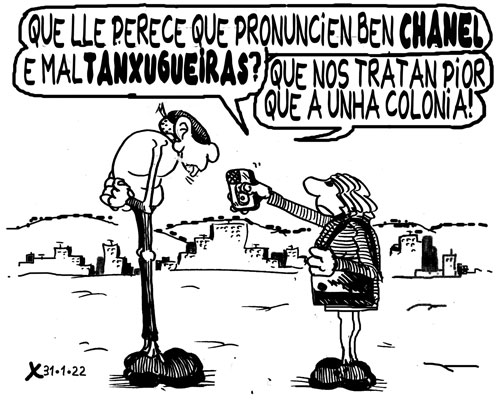 Viñeta de O Carrabouxo do 31 de xaneiro de 2022