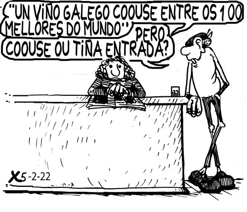 Viñeta de O Carrabouxo do 5 de febreiro de 2022