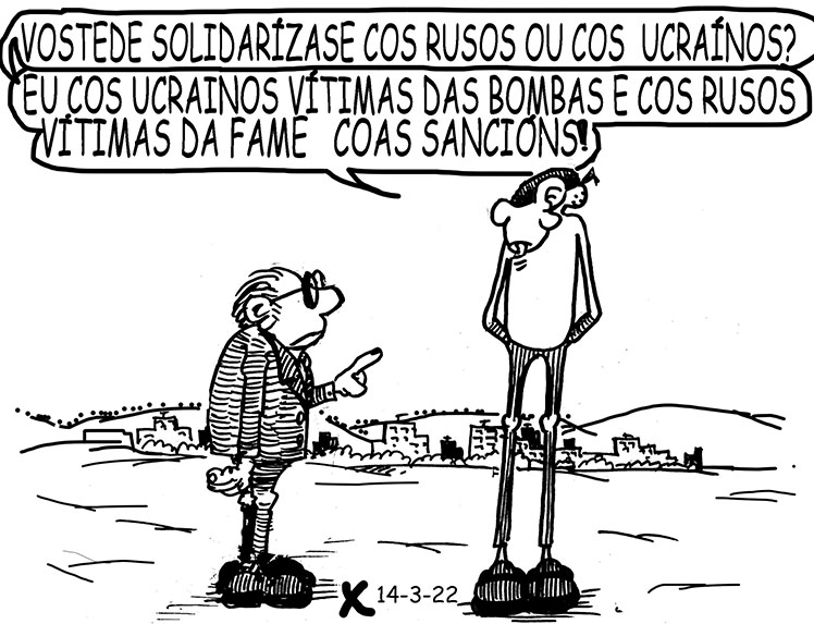 Viñeta de O Carrabouxo do 14 de marzo de 2022