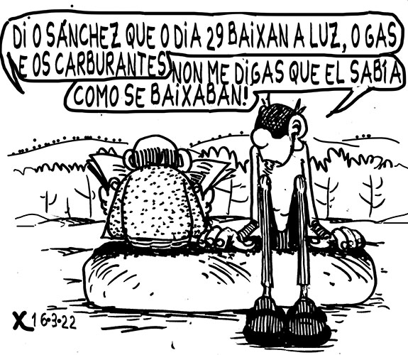Viñeta de O Carrabouxo do 16 de marzo de 2022