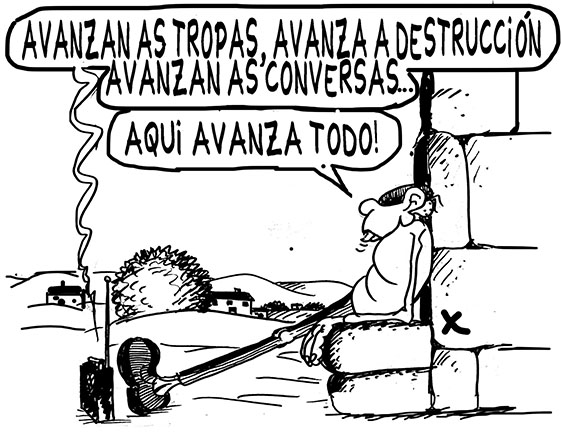 Viñeta de O Carrabouxo do 17 de marzo de 2022
