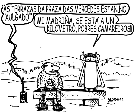 Viñeta de O Carrabouxo do 20 de marzo de 2022