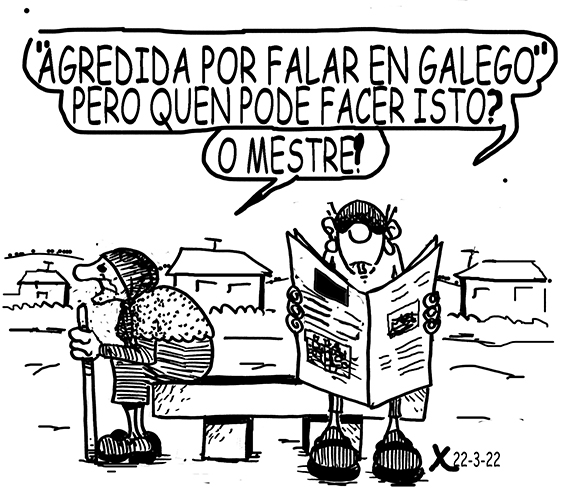 Viñeta de O Carrabouxo do 22 de marzo de 2022