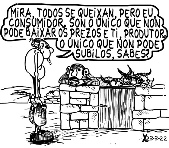 Viñeta de O Carrabouxo do 23 de marzo de 2022