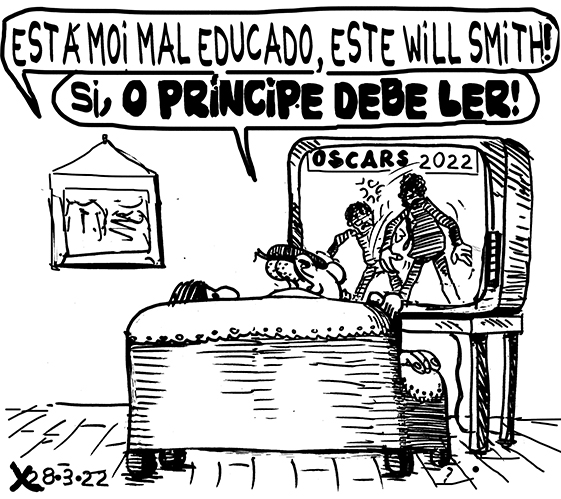Viñeta de O Carrabouxo do 28 de marzo de 2022