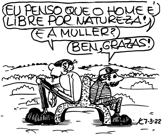 Viñeta de O Carrabouxo do 7 de marzo de 2022