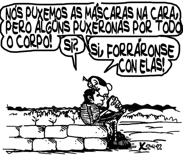 Viñeta de O Carrabouxo do 12 de abril de 2022