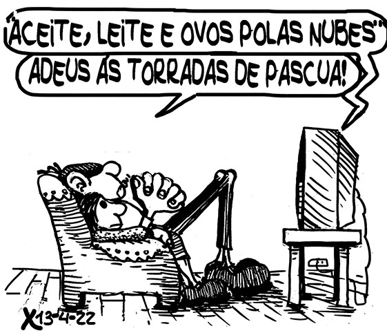 Viñeta de O Carrabouxo do 13 de abril de 2022