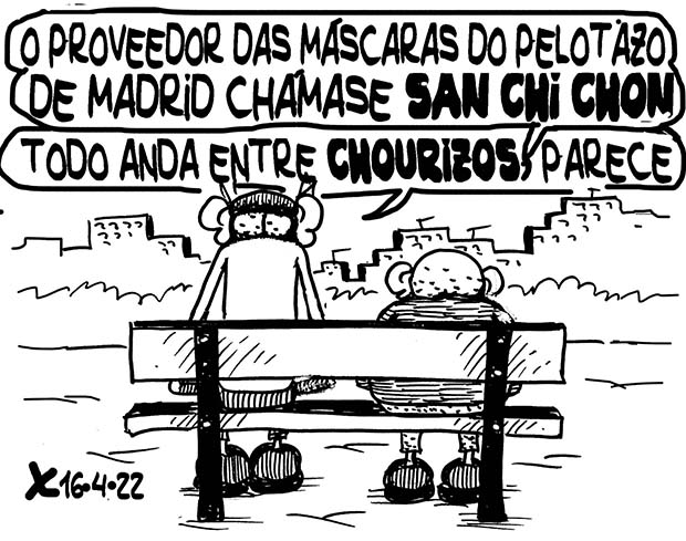 Viñeta de O Carrabouxo do 16 de abril de 2022