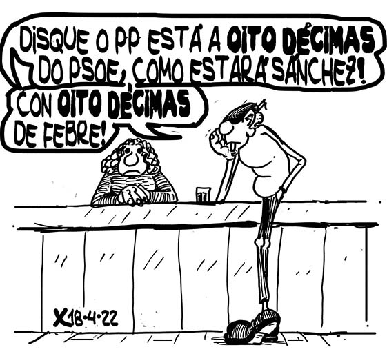 Viñeta de O Carrabouxo do 18 de abril de 2022