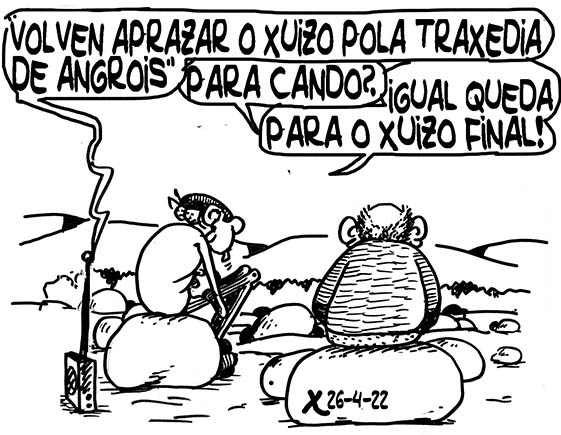 Viñeta de O Carrabouxo do 26 de abril de 2022