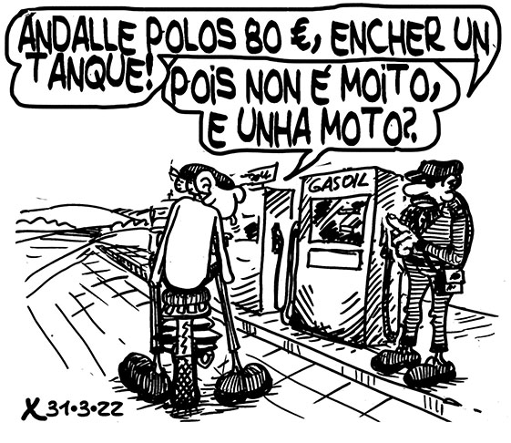 Viñeta de O Carrabouxo do 31 de marzo de 2022