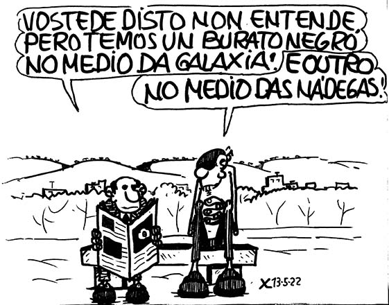Viñeta de O Carrabouxo do 13 de maio de 2022