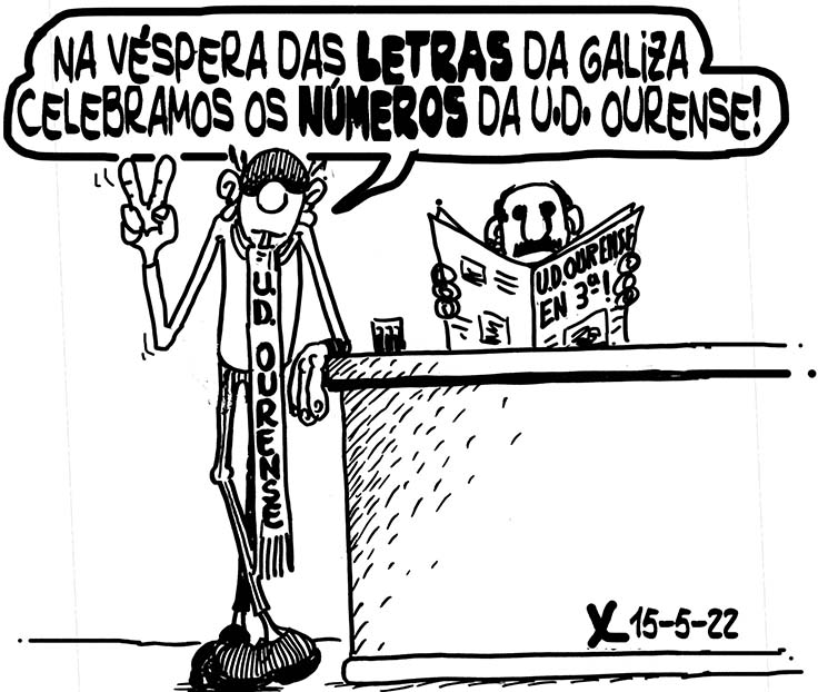 Viñeta de O Carrabouxo do 15 de maio de 2022