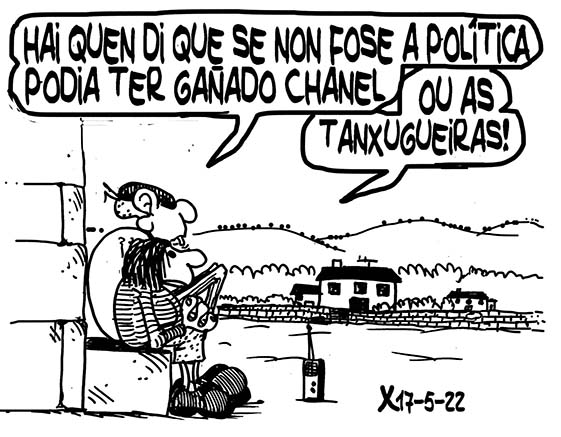 Viñeta de O Carrabouxo do 17 de maio de 2022