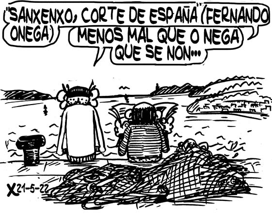 Viñeta de O Carrabouxo do 21 de maio de 2022