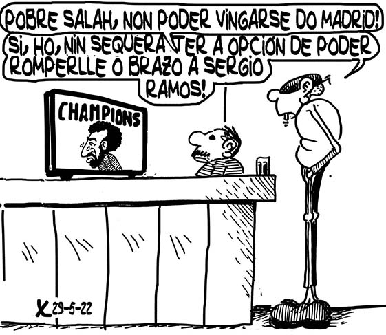 Viñeta de O Carrabouxo do 29 de maio de 2022