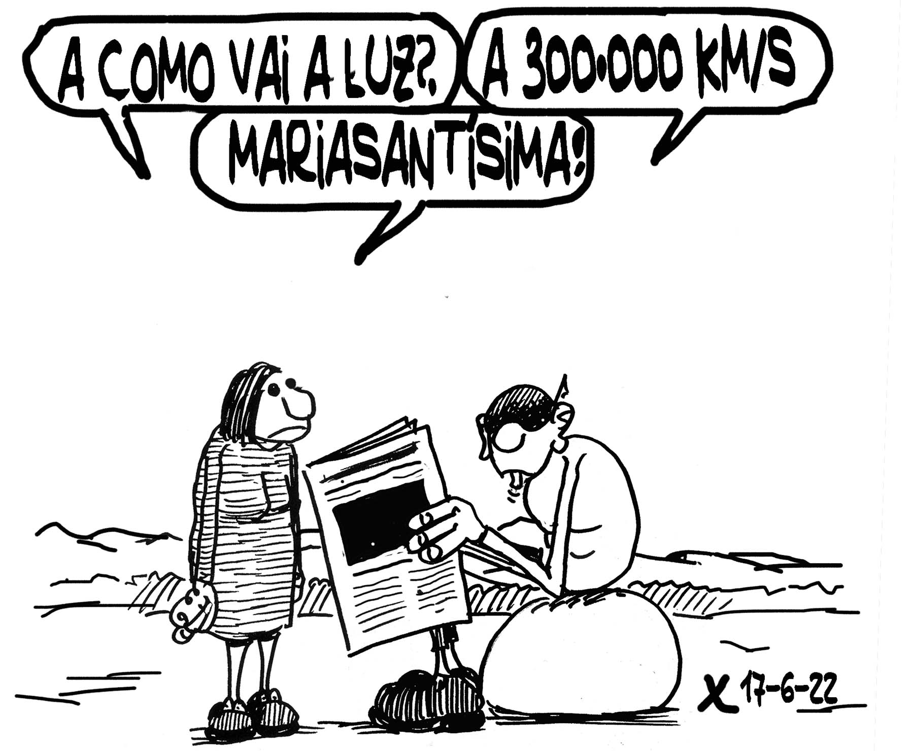 Viñeta de O Carrabouxo do 17 de xuño de 2022
