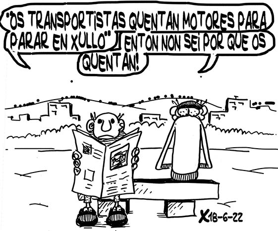 Viñeta de O Carrabouxo do 18 de xuño de 2022