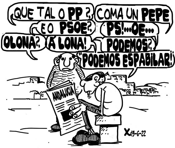 Viñeta de O Carrabouxo do 19 de xuño de 2022