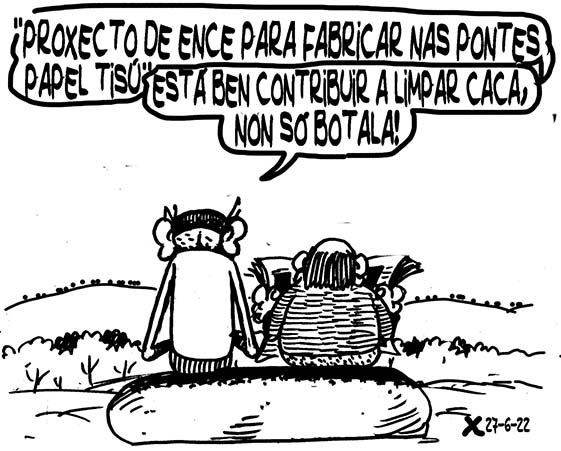 Viñeta de O Carrabouxo do 27 de xuño de 2022