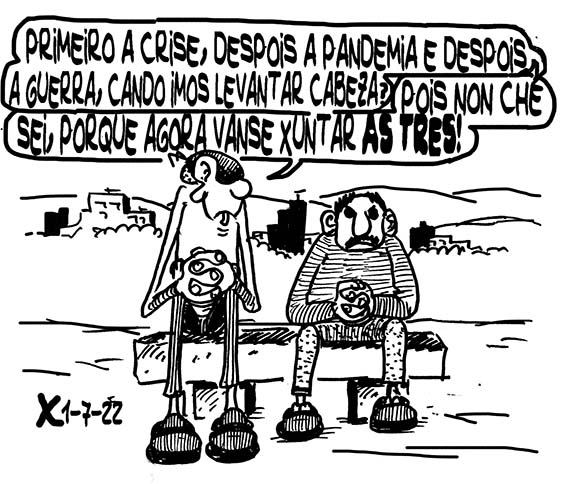 Viñeta de O Carrabouxo do 1 de xullo de 2022