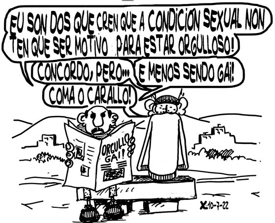 Viñeta de O Carrabouxo do 10 de xullo de 2022